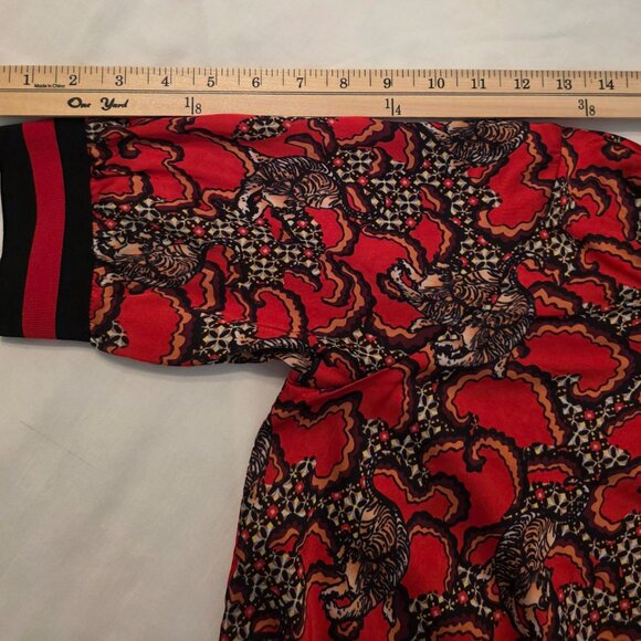 Fashion Nova Tiger print blouse, Size L - Picture 6 of 8